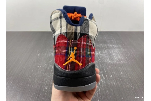 Rep EP Plaid Retro 5 FD4814-008 FD4814-008  Jordan 0130